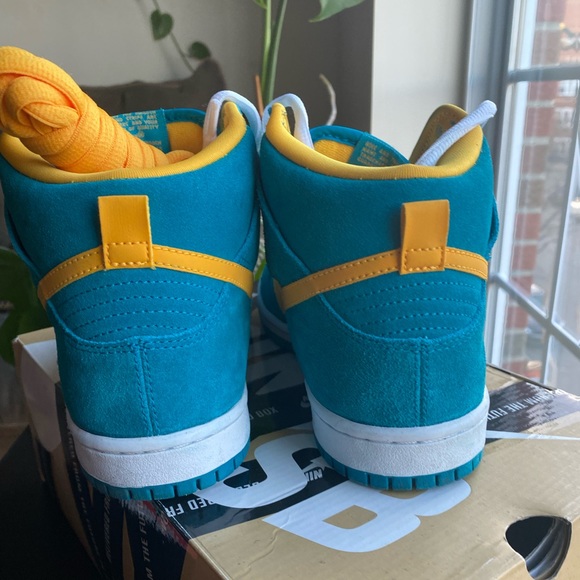 Nike Dunk SB High Tropical Teal - Picture 2 of 7